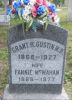 Headstone - McMahan, Fannie
