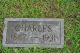 Headstone - Bartlett, Charles Fremont