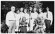 Fred G. Lorenz, Sr, Marney, Mrs Paddock, Marjorie, Galen, Virginia, Bess Sherman, Paul Lorenz, JoAnne, John c1950